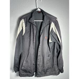 Sports Illustrated Men’s Zip Up Jacket Lightweight Wind Breaker Vintage